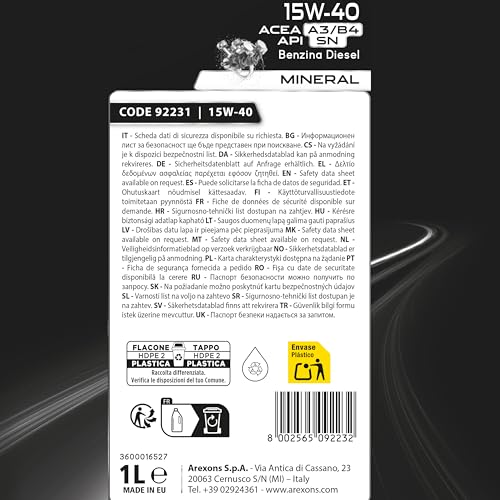Olio Motore Arx 15W40 Gd 1L - 2