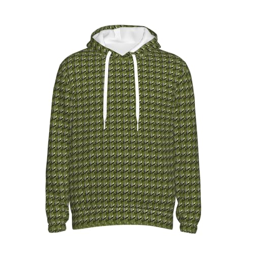 Sweat à capuche chouettes et branches avec finitions haut de gamme