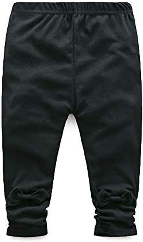 0-3 Years Kids Baby Girls Clothes Cute Heart-Shaped Print Bow Tops Tee Shirt +Pants Leggings 2Pcs Outfits Set Yellow 12-18 Months image 3 of 5 B07H1CXCJW