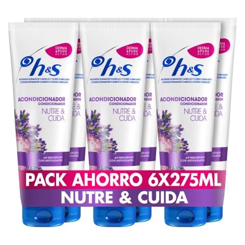 h&s Acondicionador Hidratación Profunda Anticaspa 6x275 ml Cover