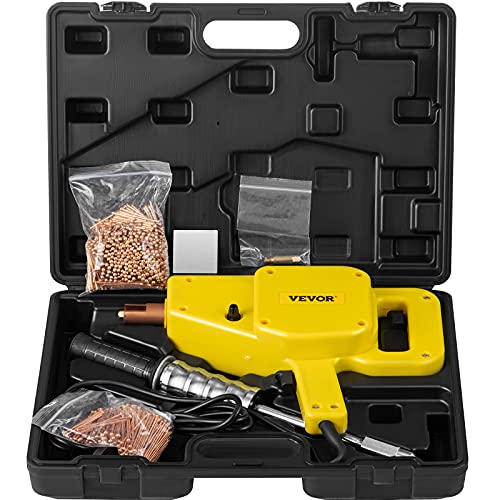 Mophorn Stud Welder Kit, 1600A Stud Welder Dent Repair Kit, 800VA Spot Welder Stud, 110V Welder Stud Kit, Stud Gun Dent Puller Kit with Complete Accessories, Dent Welder Repair for Auto Body Repairing