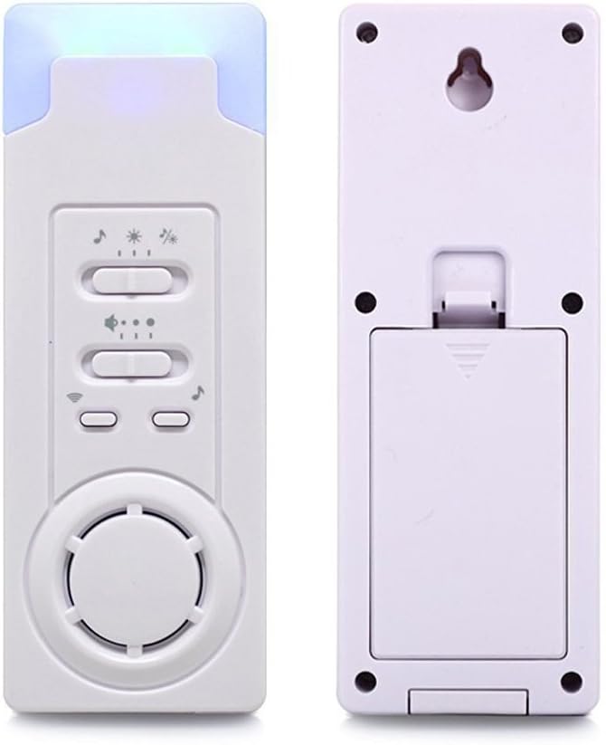 FUNRUI Home Safety Patient Alert Alarm System Wireless Alarm Emergency Call Button Elderly Monitor Caregiver Personal Pager for Elderly Kids, 1 in 1