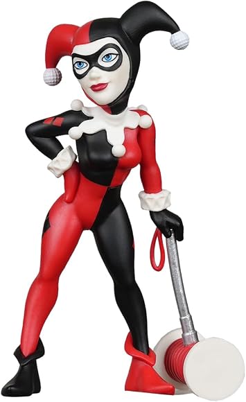 MINIX Bandai Koleksiyon Figürü 12 cm - DC - Harley Quinn Çekiçli - Sergi Koleksiyonu - Hediye Fikri - Çocuklar ve Yetişkinler için Oyuncaklar - Fan DC (MN20751)