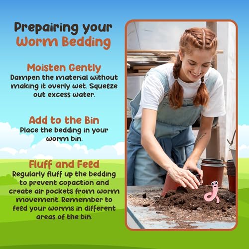 image for WWJD Worms Red Wigglers Composting Worms - 1/4lb (250 Count) Red Worms