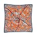 VANLINKER Paisley Satin Head Scarf for Women Men Versatile Silk-Like Hair Scarf Vintage Bandana Large Square Scarves (27.5