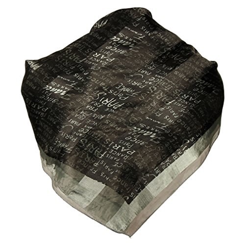 Souvenirs de France - Foulard Femme Paris France - Noir Cover