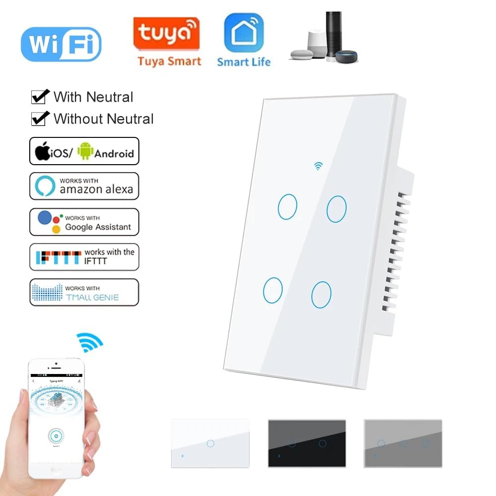 Avatto Smart Switch compatibility with neutral wire and smart home platforms
