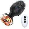 2026 Efficient Mode Edition Vibrating Plugs Small, 10 Vibrating & 6 Tapping Modes Plug o512