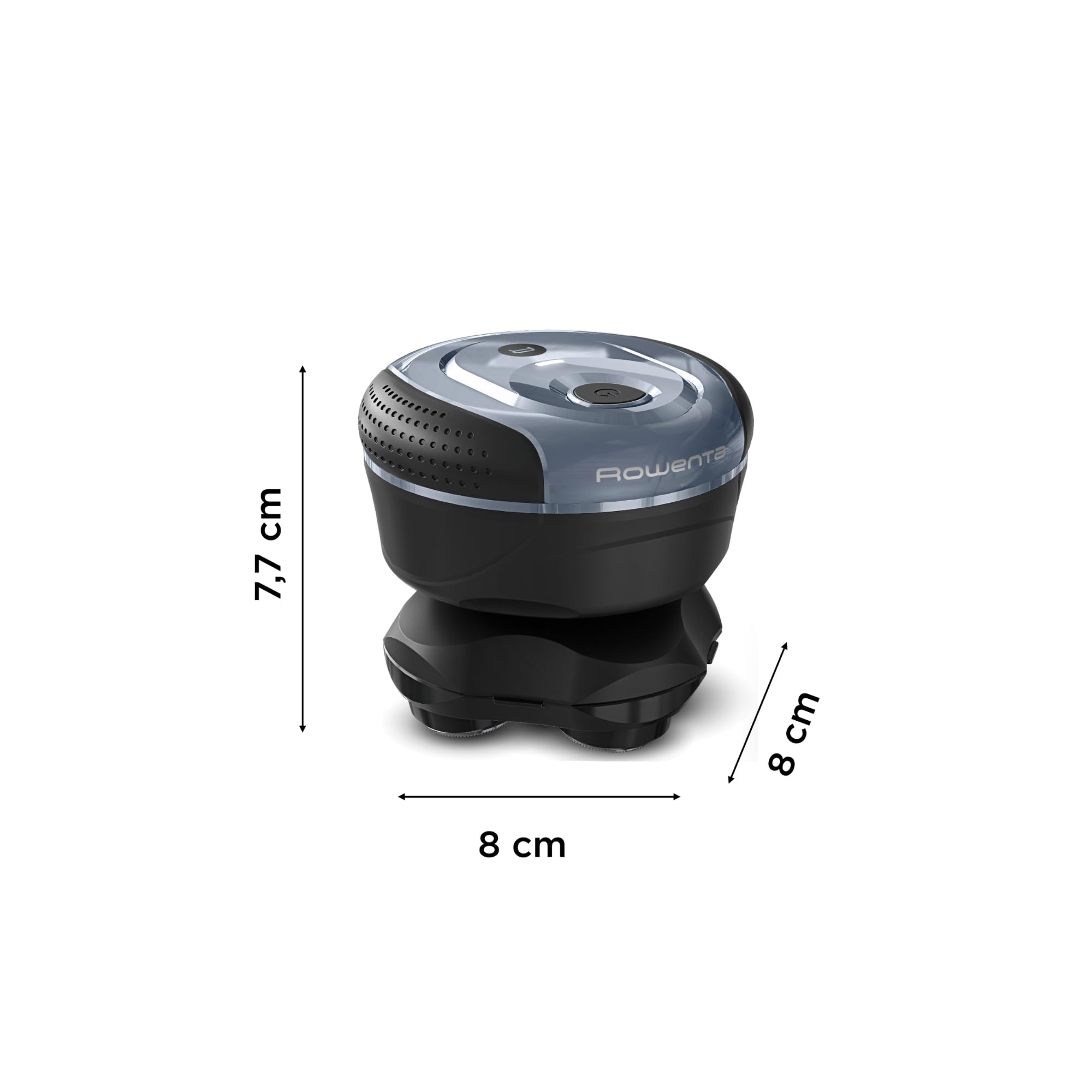 Rowenta GentleBald, Rasoir de tête, 5têtes de rasage, Lames avec revêtement Titanium, Irritation évitée, TN3110E0