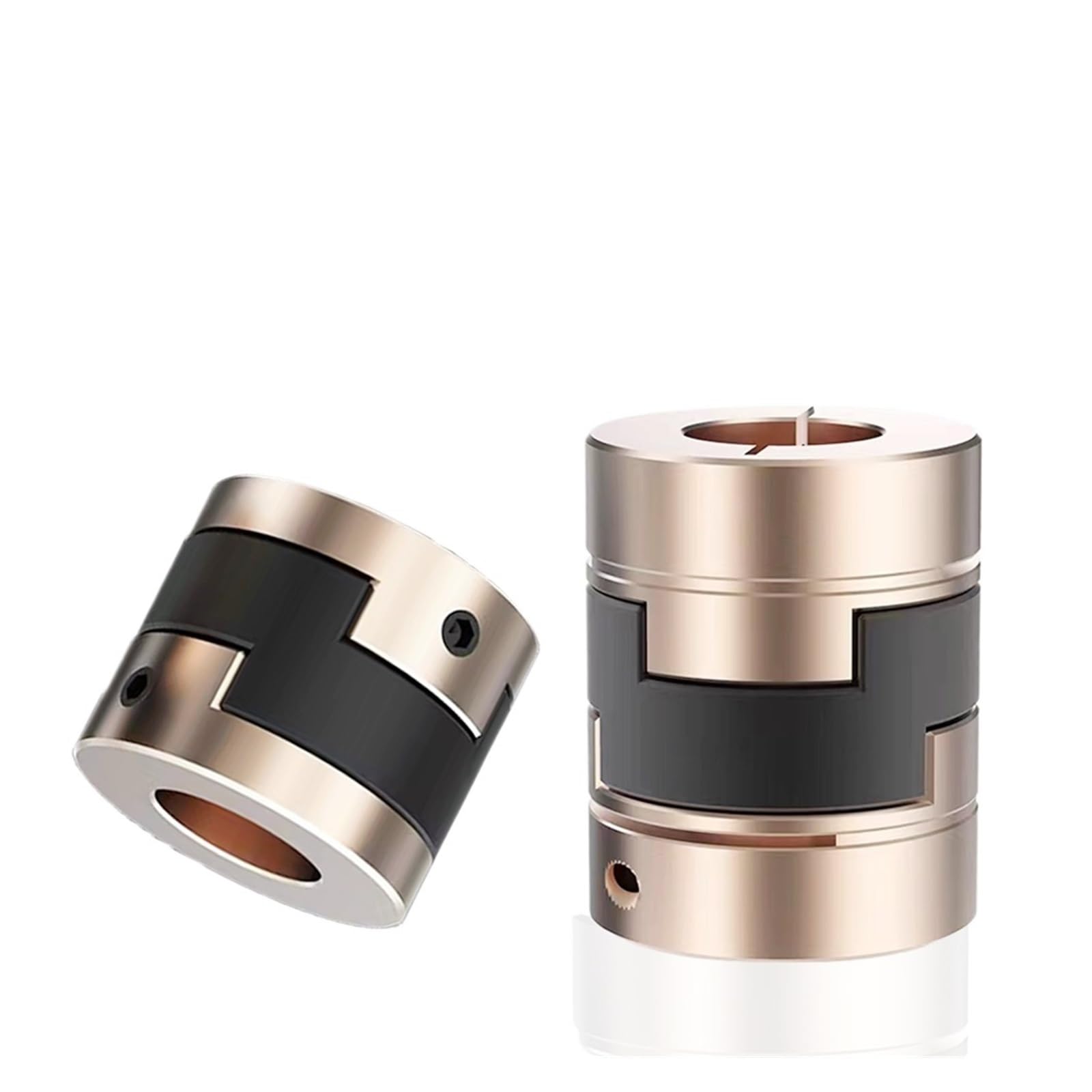 Accouplement flexible Oldham LZ D25L39 en alliage d'aluminium pour moteur CNC