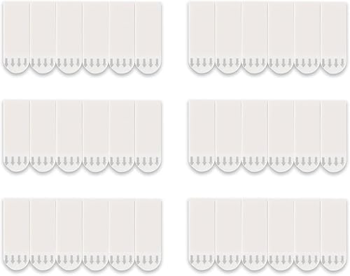 Miniatura 8 de 72 tiras de repuesto pequeñas, tiras adhesivas para colgar en la pared sin daños para ganchos de pared interiores, tiras para colgar en la pared