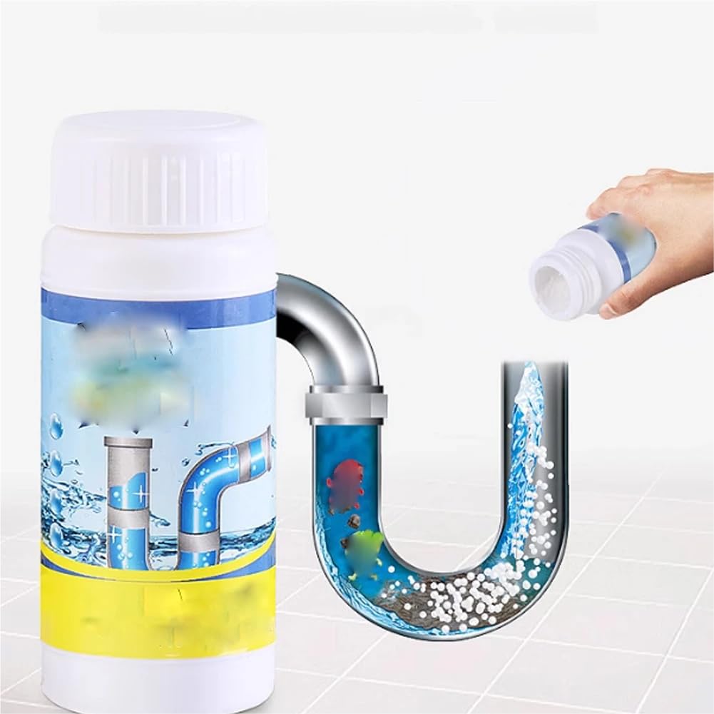 Deboucheur Canalisation,Deboucheur Pro,Nettoyant Puissant Canalisation, Pour Cuisine Et Salle De Bain,Sink And Drain Cleaner (3*A)