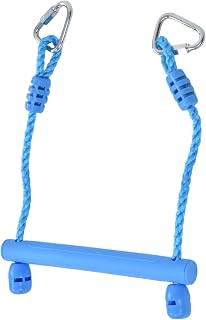 Children Trapeze Swing Climbing Playing Trapeze Trapeze Bar Bar Blue Heavy Duty for Indoors Outdoors Courtyards Gardens