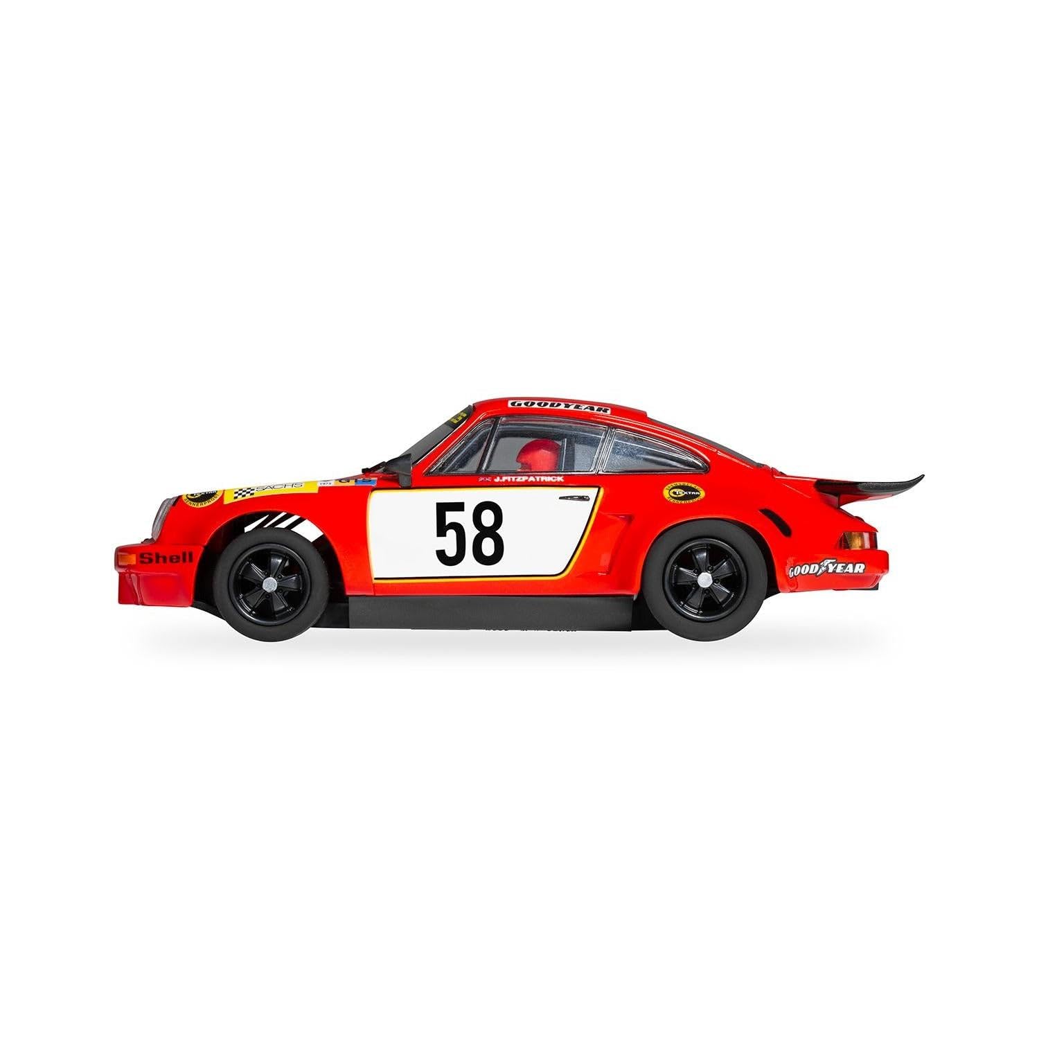 C4594 Scalextric Porsche 911 3.0 RSR - Georg Loos Racing - GT Winner 1975 LeMans Slot car, 19 cm - Image 2