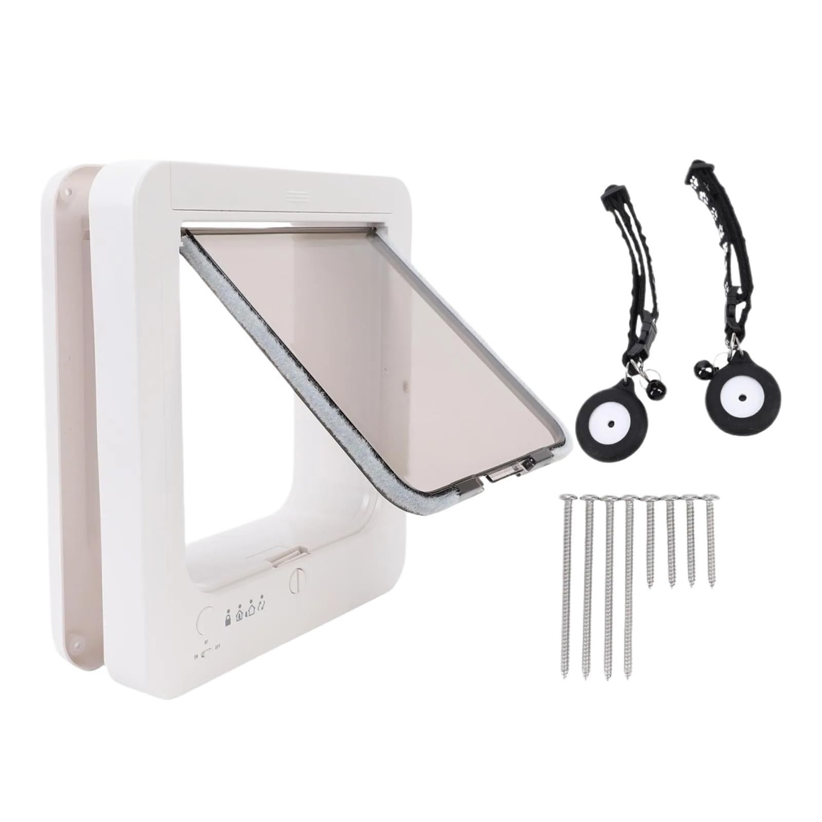 Cats Door Smart Automatic Sensing with Activated Easy Installation Pet for Home