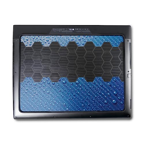 Image of MightySkins Carbon Fiber Skin Compatible with Alienware M18 R1 (2023) Full Wrap Kit - Mist | Protective, Durable Textured Carbon Fiber Finish | Easy to Apply & Change Styles | Made in The USA