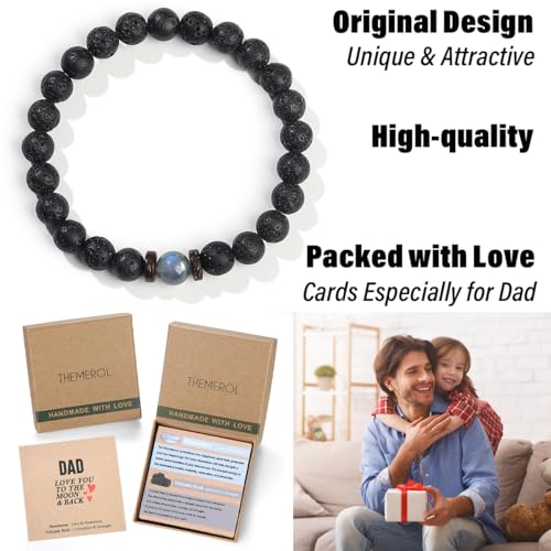 Dad-Christmas-Gifts-Mens-Bracelet-Beaded-Dad-Birthday-Gifts-Stocking-Stuffers-Him-Valentines-Fathers-Day-Gifts-From-Daughter-Son-Gifts-for-Men-Who-Wants-Nothing-Best-Dad-Ever-Unique-Cool
