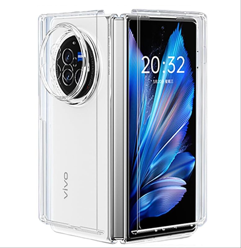 SmartPoint Slim Case Compatible with Vivo X Fold 3 Pro, Hard PC Anti-Slide Lightweight Hard Transparent Case Cover for Vivo X Fold 3 Pro/vivo X Fold3 Pro - Hard Transparent (B0D9LLYQCF) Amazon Price History, Amazon Price Tracker