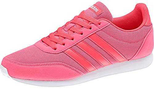 adidas V Racer 2.0 W, Chaussures de Fitness Femme, Rose (Real Pink S18/shock Red S16/ftwr WHT), 38 EU