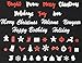 Christmas Holiday Set for Letter Boards - Cursive Words, Icons, Decoration to Enhance Your Felt Message Sign | 238 Piece with Snowflakes, Reindeer, Stockings and More! | (Holiday Pack ONLY!)