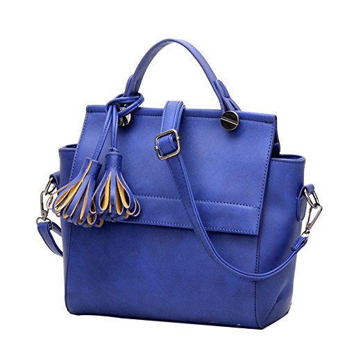 Sac à bandoulière diagonale bleu idéal pour vos balades d'été en ville