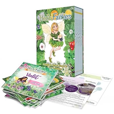 Herb Fairies: 13 Plant Story Books Set & Digital Learning System Explore Plants Through Educational Stories Includes Audiobooks, Printables, Crafts, Puzzles & Games