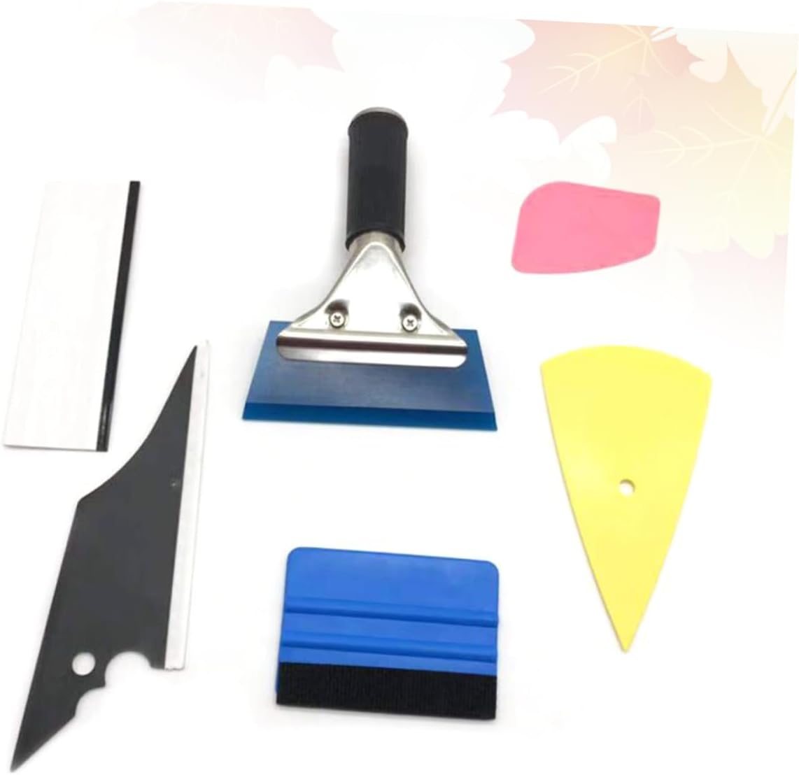 GLEAVI Automobile Window Tinting Kits Car Film Tool Squeegee Cutter Vinyl Film Tool Set Wrapping Scraper