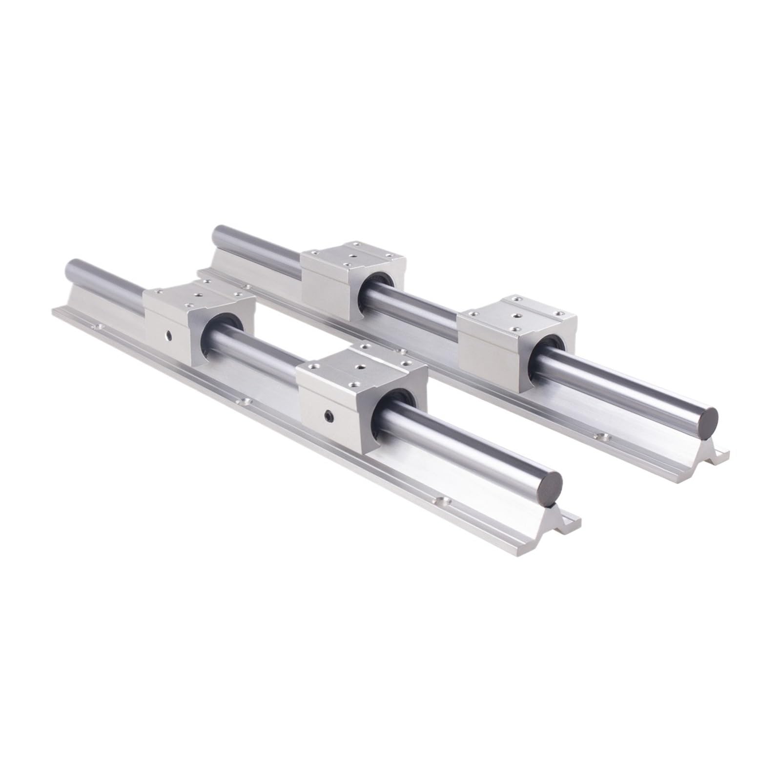 Juego de husillos de bolas antiretroceso SBR20 Lineal Rail Kit de husillos de bolas 300mm de 300 mm (SFU1605-300mm)