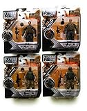 Elite Force Marine Force Recon SHOOTER Action Figure BUNDLE with Elite Force Action Figures: RECCE, COBRA and PATRIOT (Set of 4)
