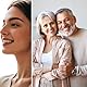 Zahnersatz Prothese Komplett ZäHne Zum Aufstecken Veneers Silicone Denture Set Zahnprothesen Gebiss Zahnprothese Falsche gebiss Zahnreparaturset für Eine Schnelle Orale Verschönerung