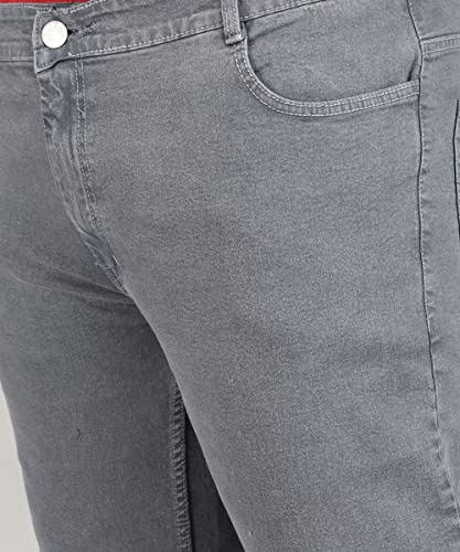 Image of STUDIO NEXX Regular Fit Cotton Lycra Blend Black Jeans