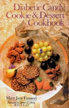 Paperback Diabetic Candy, Cookie & Dessert Cookbook Book