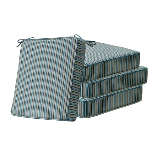 Sunbrella Square Corner Seat Cushions, 19