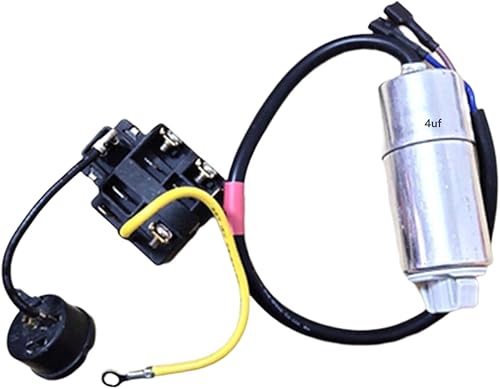 Miniatura 1 de QP2-15D Arrancador de refrigerador+protector redondo+condensador de refrigerador 4uf, arrancador de sobrecarga del compresor compatible con