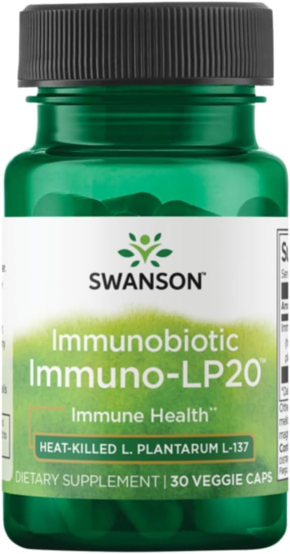 Swanson Immunobiotic Immuno-LP20, 50 mg, 30 Veg Capsules