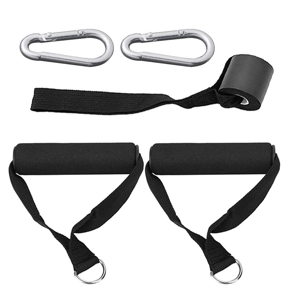 FITCOZI Nylon Resistance Loop Band Handle with Carabiner Hooks and Door Anchor (B08RY2XCPN) Amazon Price History, Amazon Price Tracker