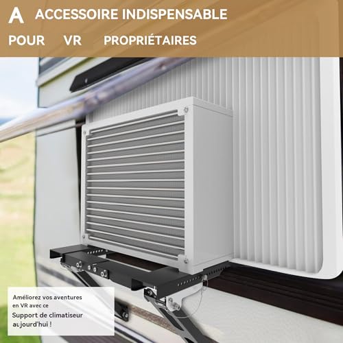 Support de climatiseur pour balcon sans percage ajustable - 8