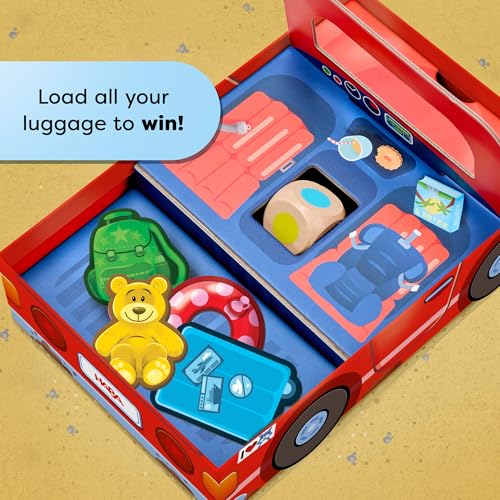 Image of HABA My Very First Games: Hello Vacation - Color-Matching Toddler Game for Ages 2+, Preschool Learning Toy and Educational Toys for Kids with 3D Car
