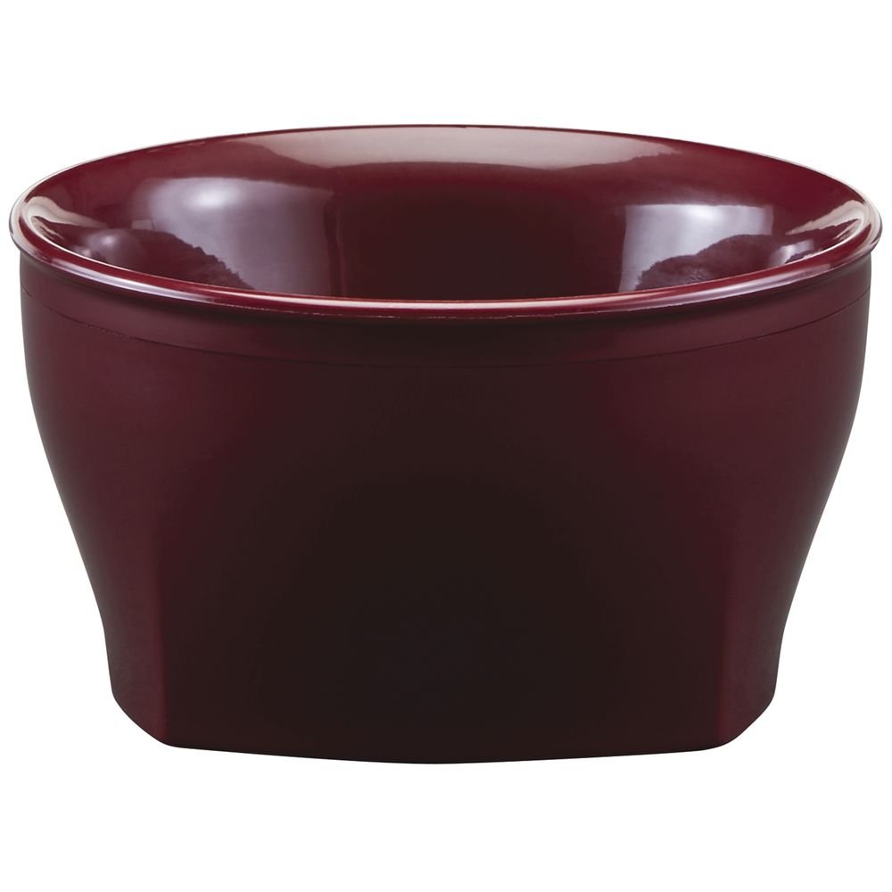 Harbor Meal Delivery System 9 Oz Cranberry Polypropylene Insulated Bowl - 4 3/8" Dia x 2 3/8" H by Cambro – 9.0 ounces, Plastic, Cranberry, Model 99511351664