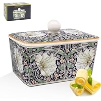 Beurrier à Fruits En Céramique – Motif Fruit, Marron – William Morris – Modèle Lp96337