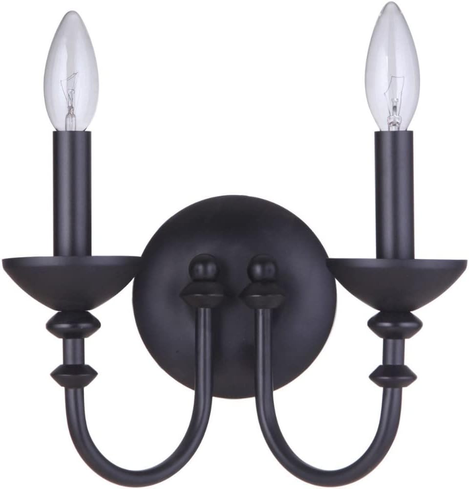 Craftmade Marlowe 2 Light Wall Sconce Satin Brass