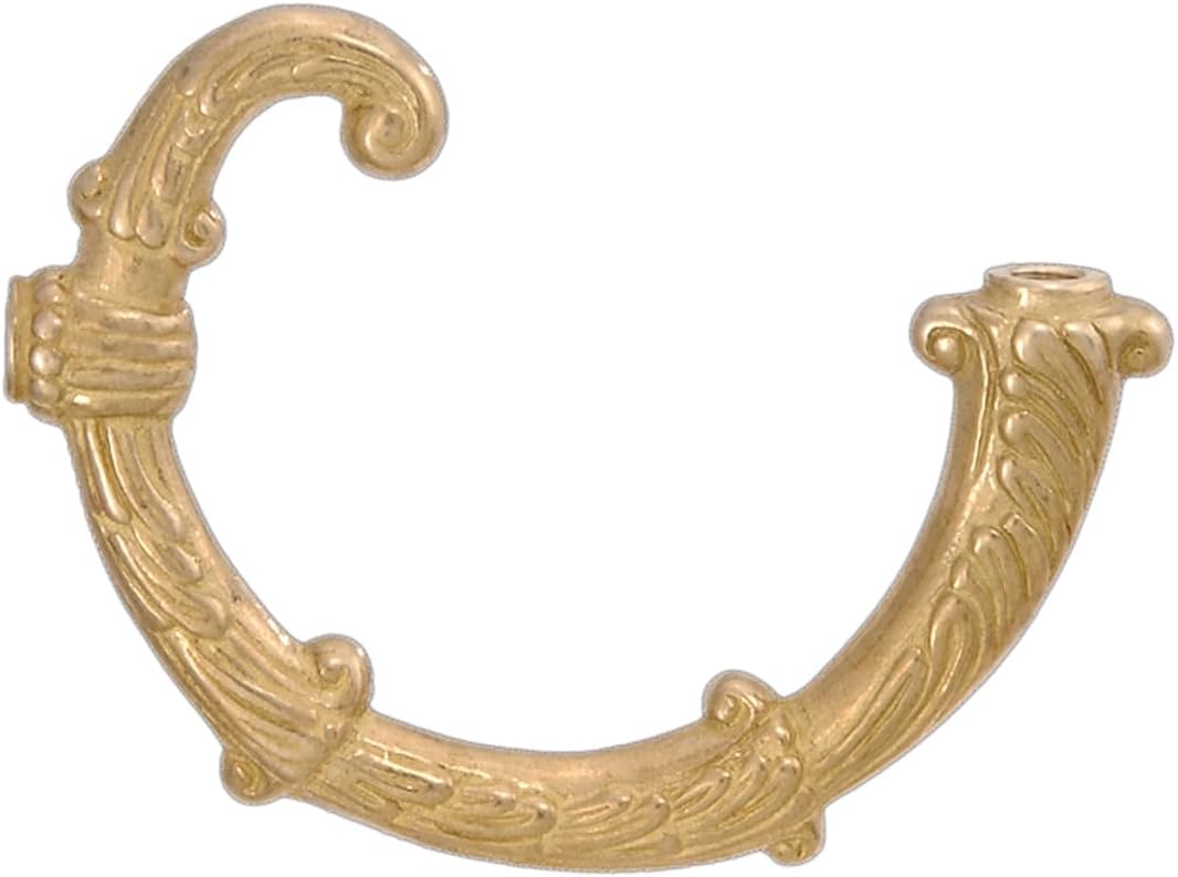 B&P Lamp® 6 1/4" X 4" Cast Brass Lamp Or Fixture Arm