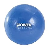 Power Systems Poz-A-Ball, Used to Improve Alignment in Yoga and Pilates, 8-Inch Diameter, Blue (83915)