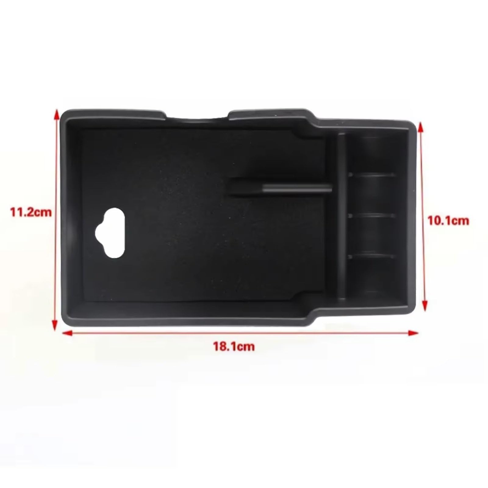 Cajas De Almacenamiento Compatible Con Jeep Para Renegade 2015-2025 1 Uds. Organizador Caja De Almacenamiento Con Reposabrazos Bandeja Consola Central Contenedor Estuche De Almacenamiento