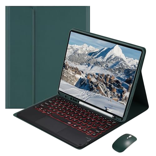 Étui clavier pour Samsung Galaxy Tab A9+ éliminez les fautes de frappe avec le pavé tactile