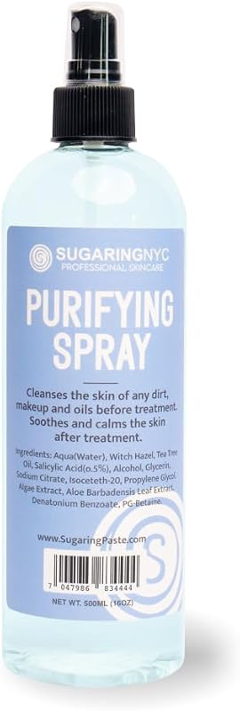 Sugaring NYC Spray para cuidados antes e depois da depilação 500 mL