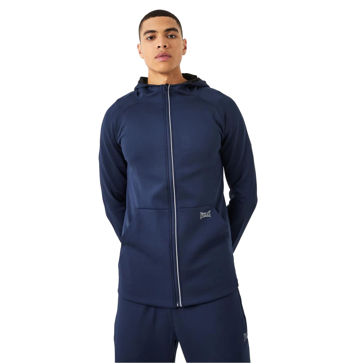 Everlast Mens Track Hoodie Navy