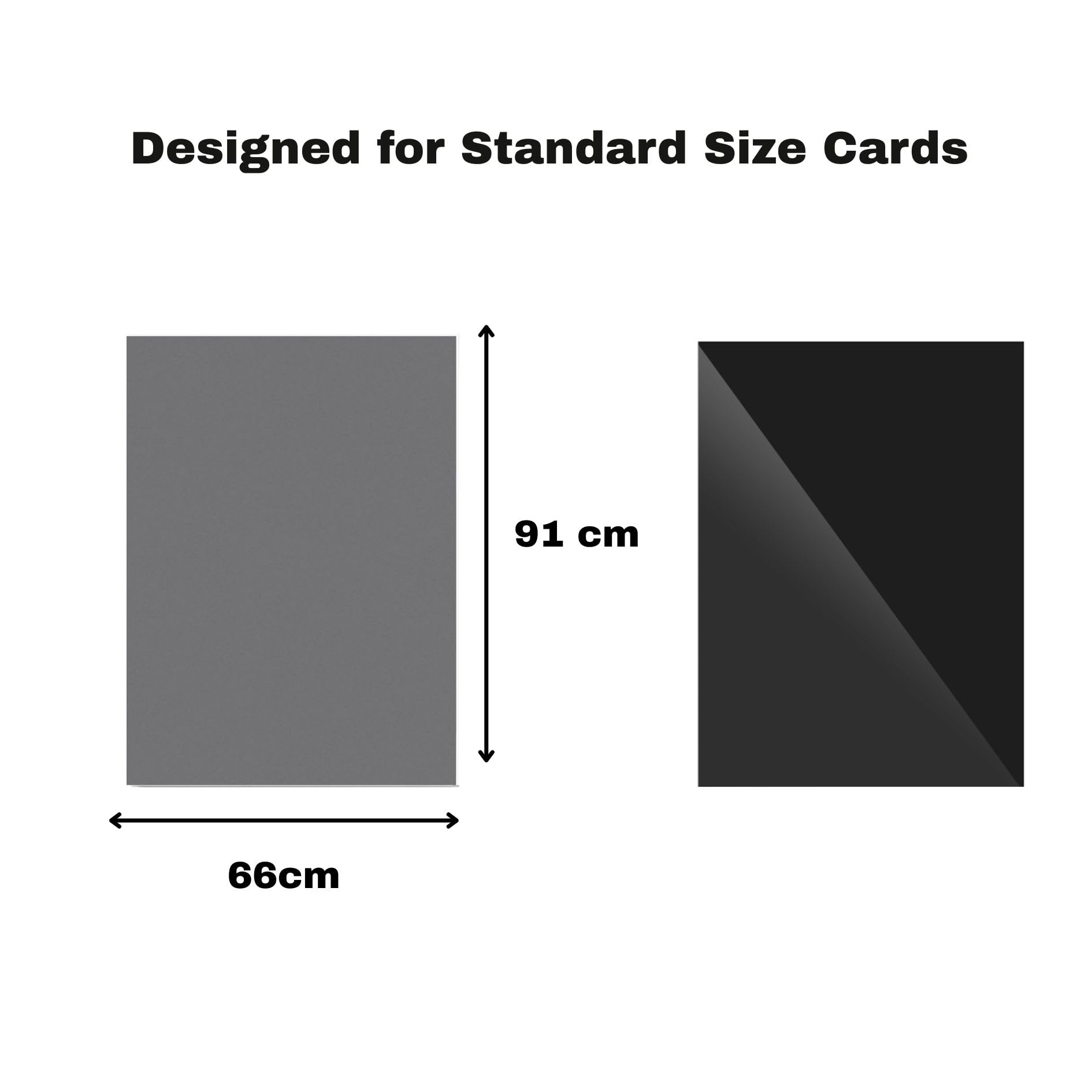 Matte Card Sleeves, 100 Pack Standard Size 66x91mm, Soft Touch, Anti-Glare Deck Protectors Compatible with Magic - Image 2