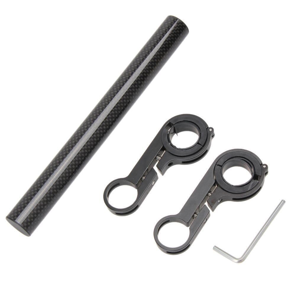 Extension Guidon Vélo 30 Cm Aluminium – Rallonge Multifonction Avec Clé Allen – Support Lampe, GPS, Compteur – VTT, Route, Trottinette