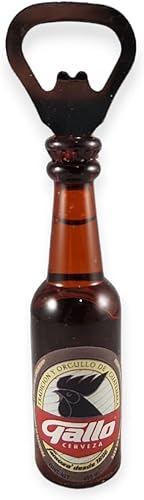 Figura magnética de abrebotellas de cerveza, decoración de bar, refrigerador, colección única de regalos de cumpleaños (Cerveza Gallo)